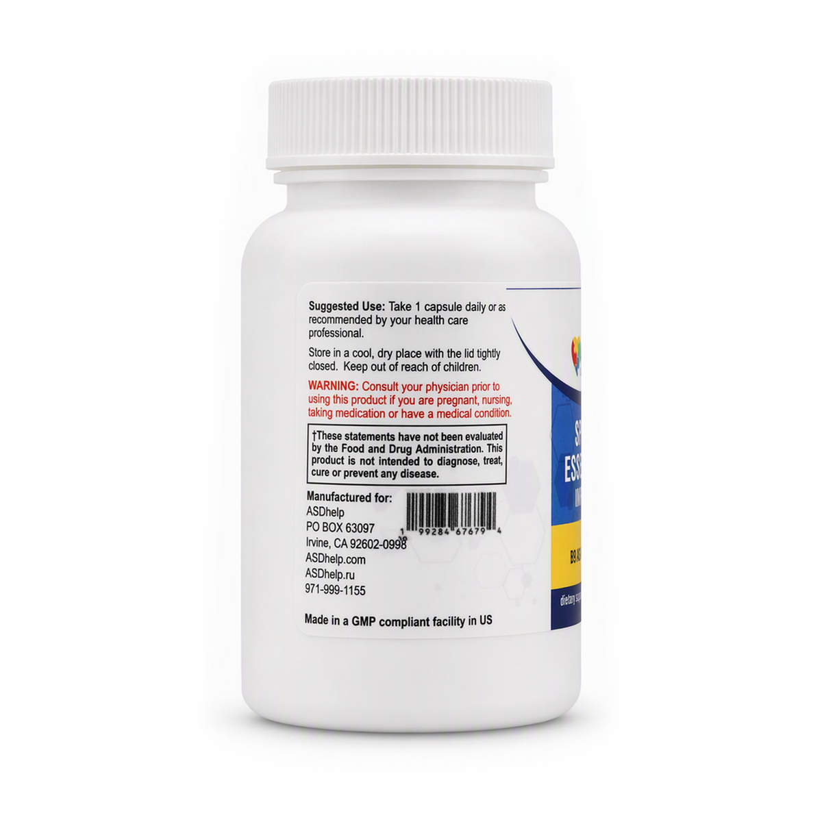 Speech Essentials Improved, label view 2